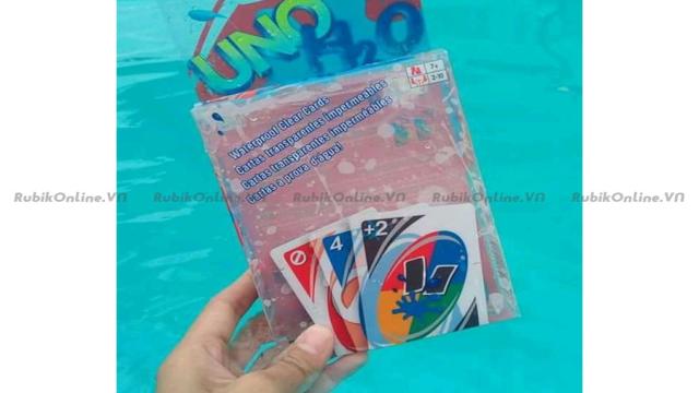 Uno H2O - Bài chống nước - Mua boardgame tại H2 Rubik VN
