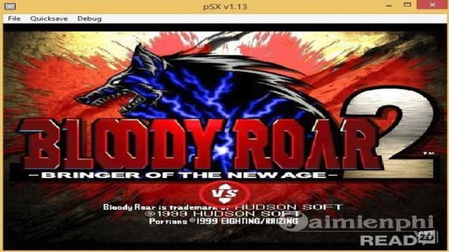 Bí quyết thưởng thức Đấu trường thú, Bloody Roar 2 trên máy tính PC